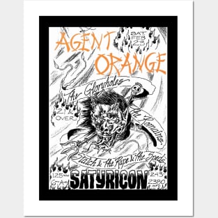 Agent Orange at Portland Satyricon Posters and Art